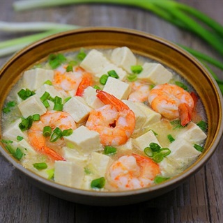 SOUP TÔM CUA ĐẬU HỦ (Chén)